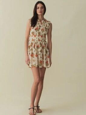 Dôen Martha Dress in Orangerie Floral - Size Small